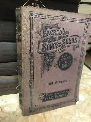 Sacred Songs And Solos  Pbc Book Ira D Sankey Songs/music 888 Pieces • £14