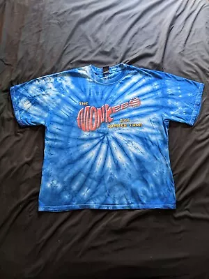 The Monkees Summer Tour Concert Vintage 2001 T Shirt Tie Dye XL Made In The USA  • $75