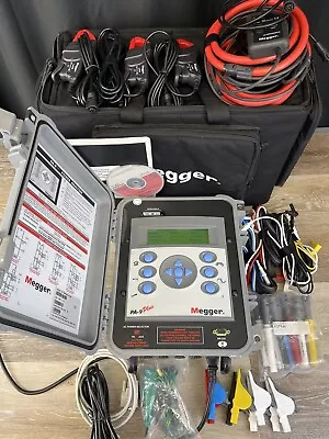 Megger PA-9 Plus 3-phase Portable Power Harmonics Analyzer P9P00021-01000 • $1499.99