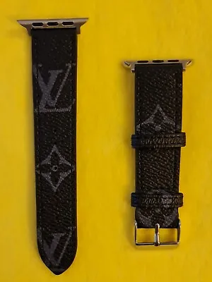 New Louis Vuitton Repurposed Monogram Eclipse Apple Watch Band Strap 38/40/41 • $34.79