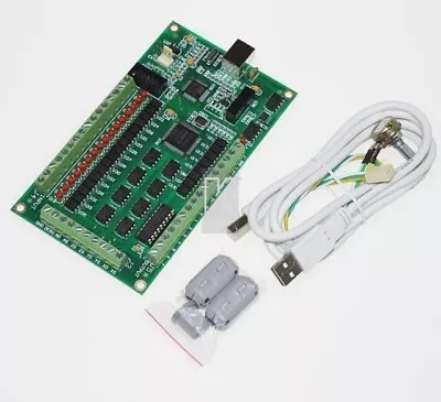 3 Axis CNC USB Card Mach3 200KHz Breakout Board Interface (ship From California) • $140