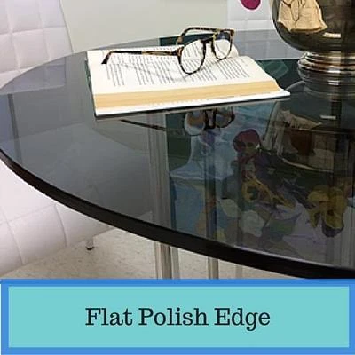 $99.95 • Buy Grey Round Tempered Glass Table Top 1/2  Thick  Flat Polish Edge Free Shipping