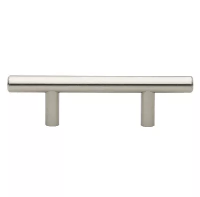 GlideRite 2-1/2  CC Solid Bar Cabinet Pull Stainless Steel Finish - 5007-64-SS-1 • $2.75