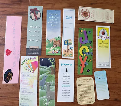 Lot Of 11 Vintage Bookmarks • $5.44