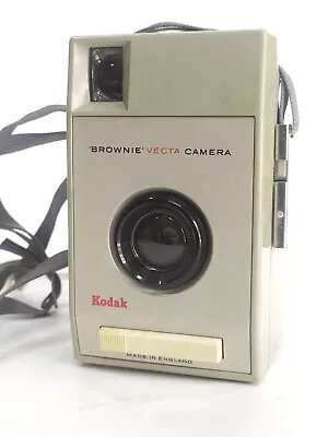 Vintage Kodak Brownie Vecta For 127 Roll Film 1 5/8 X 2 1/2 Inches • £24.99