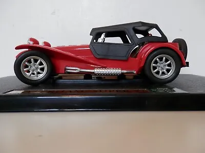 1/18 Scale Diecast. Anson Lotus Caterham 7. Red. 30317W.  Boxed • £45