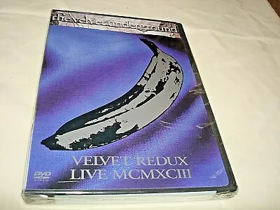 Velvet Underground (LOU REED/JOHN CALE-Velvet Redux MCMXCIII NEW SEALED DVD 2006 • $14.98