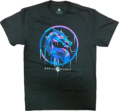 Mortal Kombat Men's Short Sleeve Logo T-Shirt Black Medium • $16.95