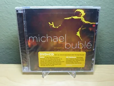 Michael Buble Meets Madison Square Garden By Michael Bublé CD/DVD Brand New • $14.99