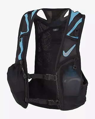 Nike Trail Kiger Vest 3.0 Running Hiking Black/Blue • $75