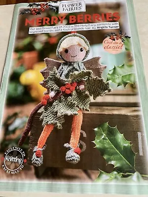 £4.40 • Buy THE HOLLY FAIRY - Toy Knitting Pattern. MAGAZINE EXTRACT
