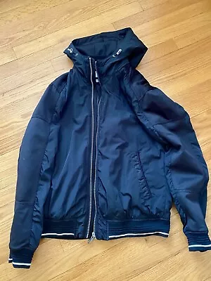 Zara Men’s Size Large Hooded Zip Jacket Nylon • $20