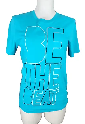 Zumba Active Wear T-shirt Be The Beat Instructor Tee Top Size Small • £21.85
