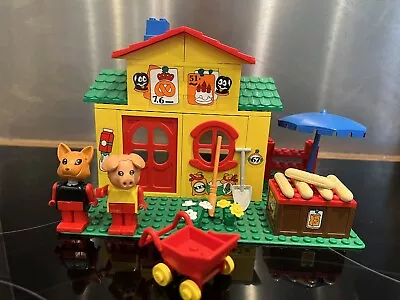 Vintage Lego Fabuland Set 3667 Bakery Shoppe *100% Complete* • £74.49