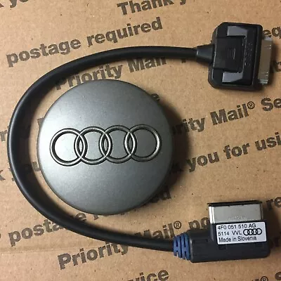 Genuine Audi/VW AMI IPod® /Phone®  Cable MDI 30-Pin Adapter Charger 4F0051510AG • $15.95