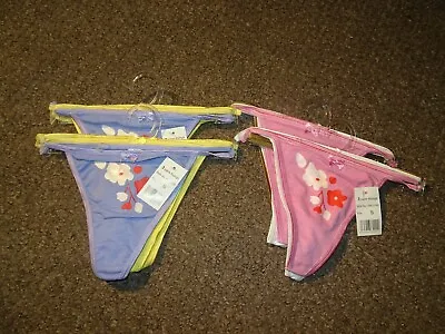 £5.99 • Buy 6 Pack New Sexy Floral Underwear Panties Brief Bikini Knickers Thongs G-string 