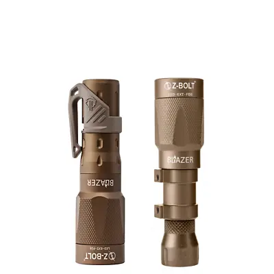 Z-BOLT® LED Weapon Light & Hand Carry Free Thyrm LPC Clip (18350 - FDE) • $188
