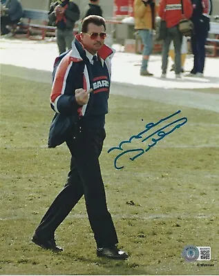 MIKE DITKA Signed Bears FINGER 8x10 PHOTO W/ Beckett Auth (BAS) • $69.95
