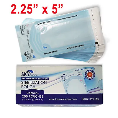 Up To 10000 Sterilization Pouches 2.2  X 4  Dental Medical Self Seal Pouch Bag • $309.99