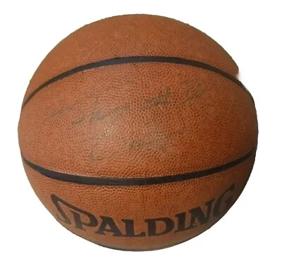 Shaquille O'neal Signed #32 Autograph Spalding Basketball NO COA NBA • $58.98