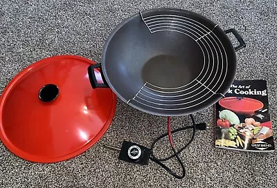 VTG 1989 West Bend 6 1/2 Quart Electric Wok NOS Made In USA 79506X • $26.99