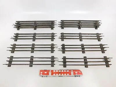 CI268-2 10x Märklin Gauge 0 Track/Track Piece (10 3/16in) For Electric Operated • $47.79