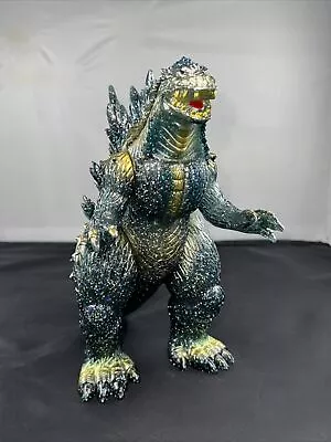 2023 Marusan 350 9  Godzilla 1999 2000 Blue Glitter Gold Japan Kaiju Bag Header • $249.99