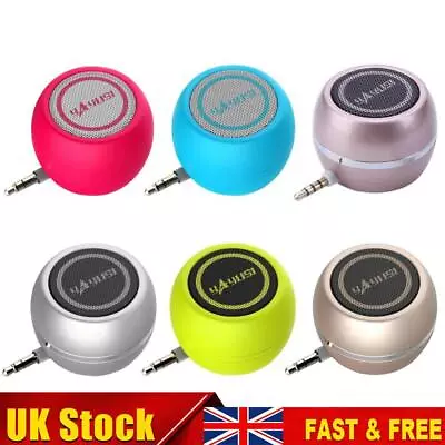 Mini Speaker Portable Wireless Speaker For Phone Notebook Laptop Tablet • £10.59