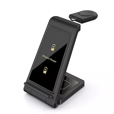 3In1 Wireless Charger Station Charging Dock For Samsung S24 S23 Galaxy Watch 6 5 • $21.99