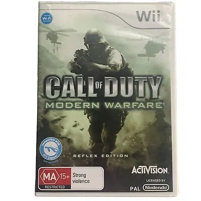 Call Of Duty Modern Warfare Nintendo Wii Game PAL Complete With Manual COD • $16.90