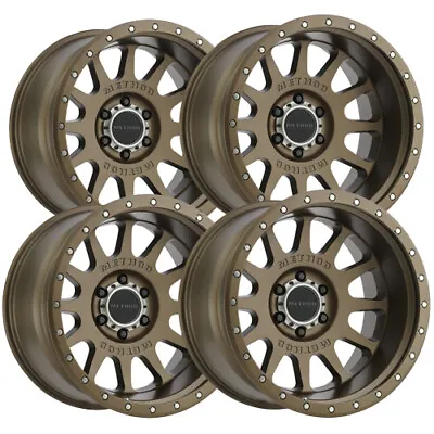 (Set Of 4) Method MR605 NV 20x12 6x5.5  -52mm Bronze Wheels Rims 20  Inch • $1627.96