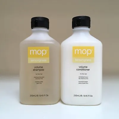 $37.99 • Buy Mop Lemongrass Volume Shampoo Conditioner Duo 8.45 Oz Each   New Fresh