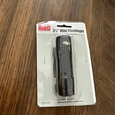 HFT 31/2  Mini LED Flashlights1  NIP  1Used   GREAT LOT   • $3.50