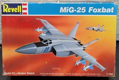 Revell Models 1/144 Ussr Mig-25 Foxbat Model Kit Collector's Kit Nice! • $20.96