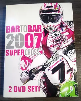 Bar To Bar 2007: Supercross (DVD 2-Disc Set) Ricky Carmichael Racing Highlights • $44.98