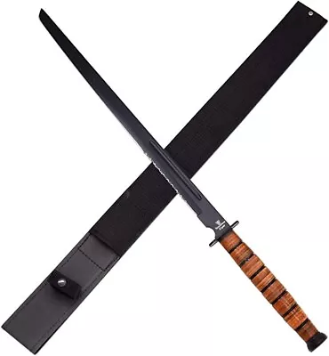 28  WWII US Army Tanto Style Tactical Combat Sword With Sheath • $39.99