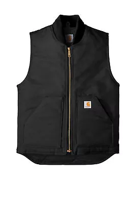 New Mens Carhartt Arctic Quilt Lined Duck Vest CTV01 - Pick Color & Size • $74.95