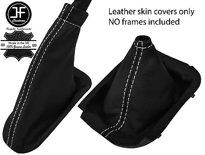 White Stitch Top Grain Leather Shift E Brake Boot Cover For Dodge Viper 92-98 • $142.31