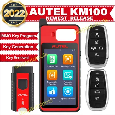 Autel MaxiIM KM100 Key Fob Programmer Immobilizer Tool Key Creation IMMO Coding • $470