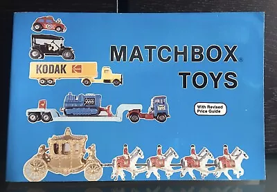 Book Matchbox Toys  1983 Lesney Diecasts W/revised Price Guide Nancy Schiffer • $16