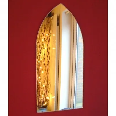 £5.99 • Buy Gothic Arch Shaped Mirrors (Shatterproof Safety Acrylic Mirrors, Several Sizes)