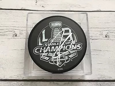 Tanner Pearson Signed LA Los Angeles Kings 2014 Stanley Cup Hockey Puck A • $34.99