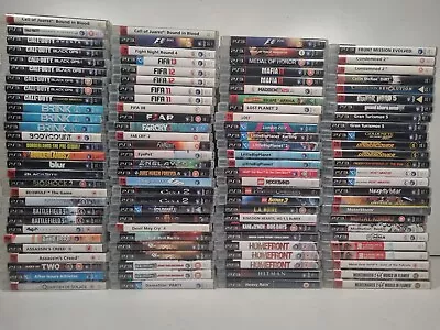 PS3 Sony PlayStation 3 Games A To M Huge Selection Bundle Discount Available • £3.99