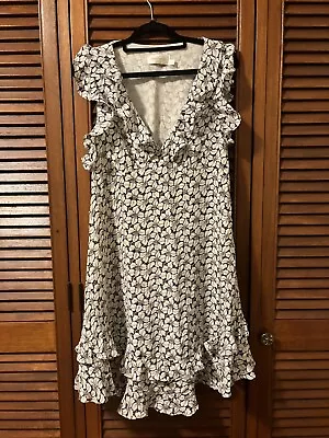 Zimmermann Silk Floral Mini Dress Size 2 • $89