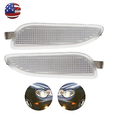 Front Bumper Side Marker Lights Left & Right Side For 2009 Mercedes-Benz CLK280 • $15.14