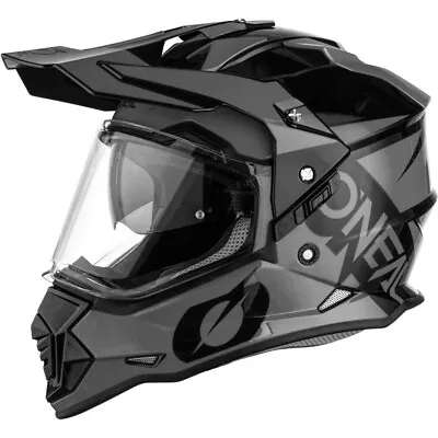 ONEAL Sierra 2 V.23 ADVENTURE MOTORCYCLE HELMET Black/Grey ON0818044 SIZE LARGE • $239.99