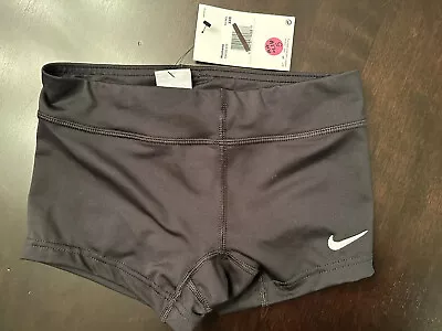 Nike Women's XXS Performance Dri-Fit Volleyball Shorts Black New Free Shipping • $20