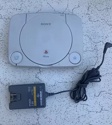 Sony Playstation 1 PS One PS1 Mini Slim Console Only SCPH-101 Tested Working • $55