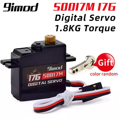 9imod 17g Servo Metal Gear Mini Digital Servo For 1/18 1/16 RC Car Boat Aircraft • $11.21