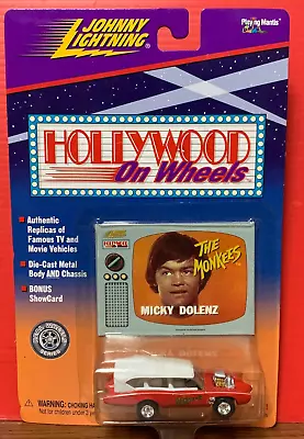 1998 Johnny Lightning Hollywood On Wheels Monkees Mobile W/Mickey Dolenz Card • $19.99